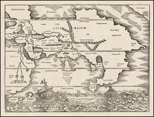 World, World, Indian Ocean, Alaska, South America, Asia, Asia, Southeast Asia, California and America Map By Caius Julius Solinus