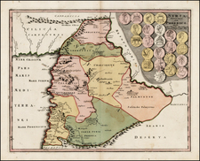 Middle East and Holy Land Map By Christopher Weigel