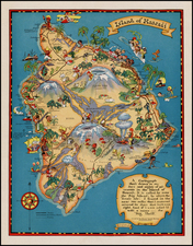 Hawaii and Hawaii Map By Ruth Taylor White