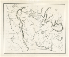 Midwest and Plains Map By Henry Schoolcraft