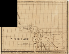 Southwest, Mexico and California Map By Pedro Font