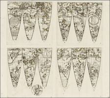 World and World Map By Georg Christoph Eimmart