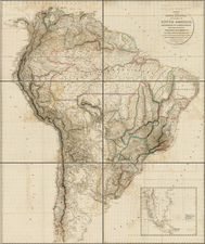 South America Map By Aaron Arrowsmith