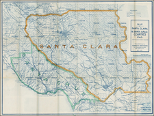 California Map By Punnett Brothers