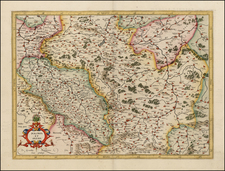 Poland Map By Gerhard Mercator