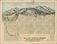 California Map By H.S. Crocker & Co.