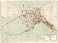 Alaska Map By General Land Office