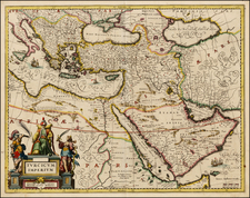 Turkey, Mediterranean, Middle East, Turkey & Asia Minor and Balearic Islands Map By Jan Jansson