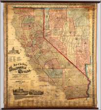 California Map By Warren Holt  &  S.B. Linton