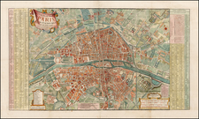 France Map By Louis Charles Desnos