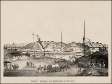 Southwest, Arizona and California Map By George Holbrook Baker 