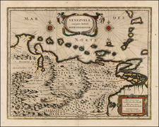 South America Map By Willem Janszoon Blaeu