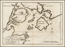 China Map By Jacques Nicolas Bellin