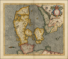 Scandinavia Map By Gerhard Mercator