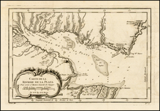 South America Map By Jacques Nicolas Bellin