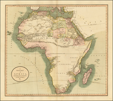 Africa and Africa Map By John Cary