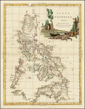 Philippines Map By Antonio Zatta