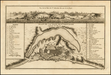 Brazil Map By Jacques Nicolas Bellin