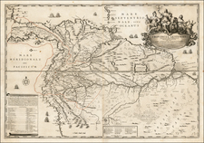 South America Map By Giovanni Petroschi / Carolo Brentano