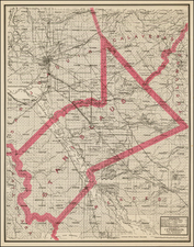 California Map By Punnett Brothers