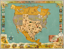 Texas Map By Mark Storm