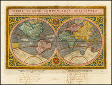 World and World Map By Giovanni Antonio Magini