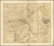 New England Map By Sayer & Bennett