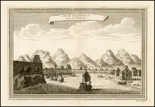 China Map By Jacques Nicolas Bellin