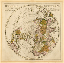 Northern Hemisphere, Polar Maps and Pacific Map By Hendrick De Leth