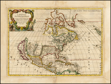 North America Map By Giacomo Giovanni Rossi