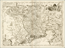 Balkans and Italy Map By Vincenzo Maria Coronelli