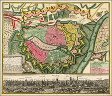 Poland Map By Matthaus Seutter