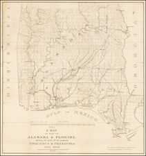 Florida and South Map By U.S. Government