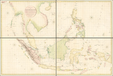 China, Southeast Asia, Philippines and Other Islands Map By Aaron Arrowsmith