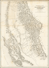 California Map By Edward O.C. Ord