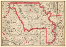 California Map By Punnett Brothers