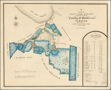 Caribbean Map By Maclure & Macdonald Lithographers