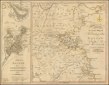 New England Map By Town & Country Magazine