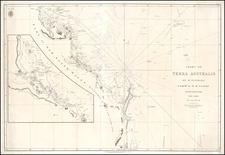 Australia Map By British Admiralty