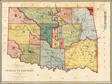 Plains and Southwest Map By U.S. General Land Office