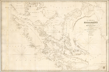 South America Map By British Admiralty