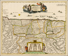 Holy Land Map By David Funcke