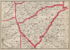 California Map By Punnett Brothers