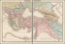 Turkey, Mediterranean, Turkey & Asia Minor and Greece Map By J. Andriveau-Goujon