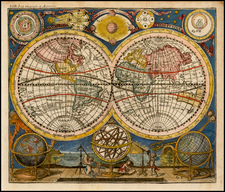 World, World and Celestial Maps Map By L Steinberger