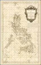 Philippines Map By Jacques Nicolas Bellin