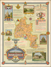 British Isles Map By Ernest Clegg