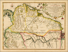 South America Map By Nicolas de Fer