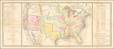 United States Map By E. Gilman