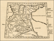 Central Asia & Caucasus and Turkey & Asia Minor Map By Lorenz Fries